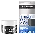 Neutrogena Rapid Wrinkle Repair Retinol Pro+ Anti-Wrinkle Eye Cream, Targeted Eye Cream for Wrinkles & Dark Circles, Formulated without Fragrance