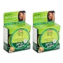 ORS Olive Oil Edge Control Hair Gel with Sweet Almond Oil 2.25 oz (Pack of 2)
