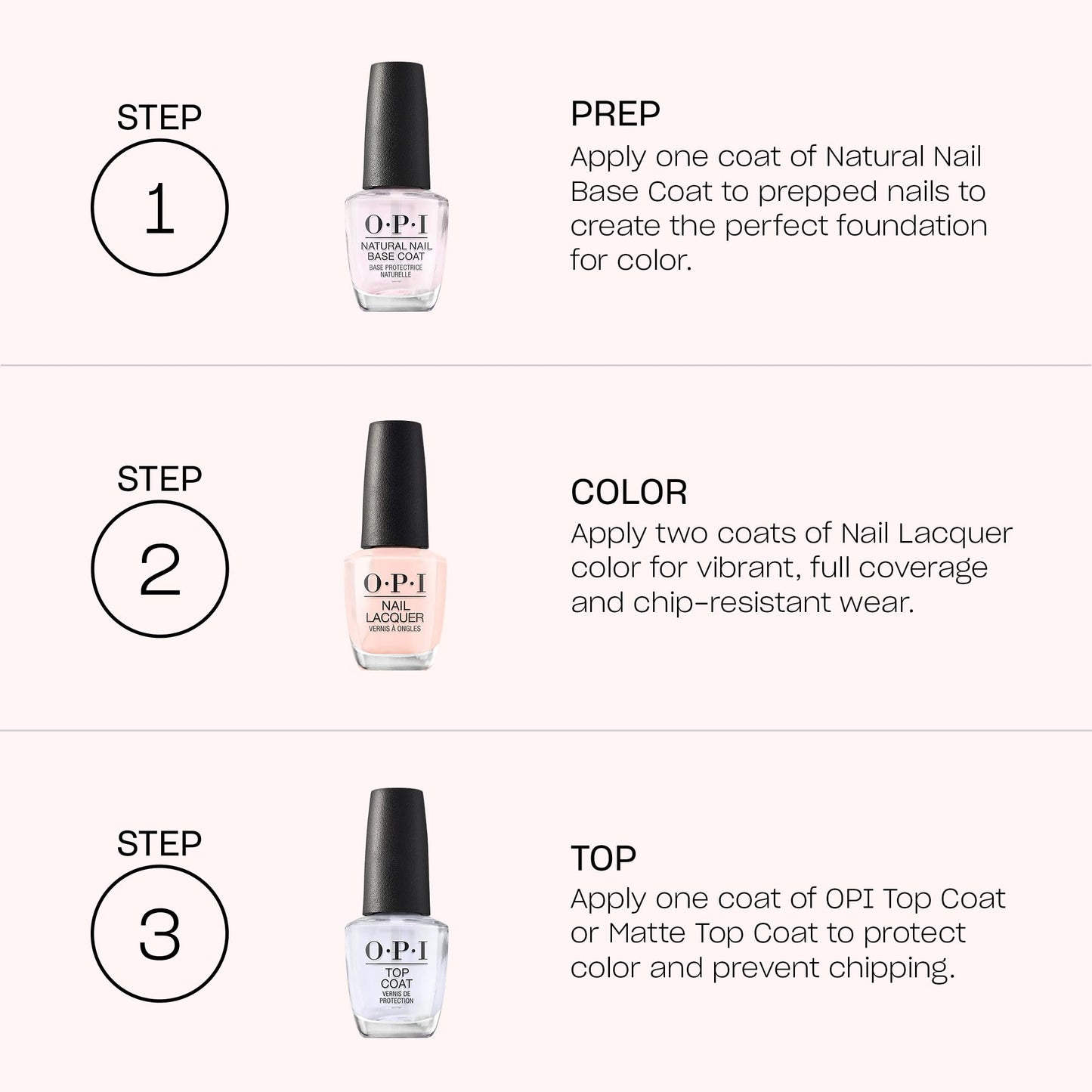 OPI Nail Lacquer Let’s Be Friends! | Opaque Soft Pink Crème Chip Resistant Nail Polish | Hello Kitty 2021 Collection