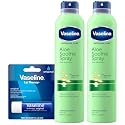 Vaseline Intensive Care Spray Moisturizer, Aloe Soothe 6.5 oz, Twin Pack