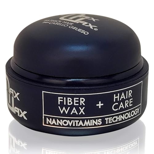 MaxWax Natural Hair Styling Wax With Hair Treatment. Helps Repair, Thicken, Strengthen, Grow and Protect Hair. Natural Ingredients and Vitamins. Matte
