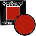 Mehron Makeup StarBlend Cake Makeup | Wet/Dry Pressed Powder | Powder Foundation | Red Face Paint & Body Paint 2 oz (56g) | Made in the USA