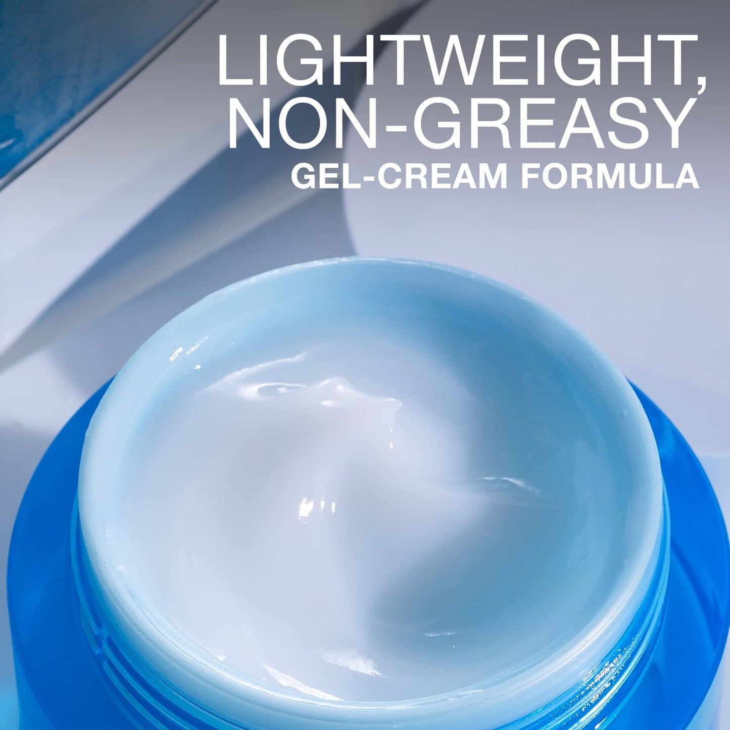 Neutrogena Hydro Boost Hyaluronic Acid Hydrating Face Moisturizer Gel-Cream to Hydrate and Smooth Extra-Dry Skin, 1.7 oz (Pack of 2)