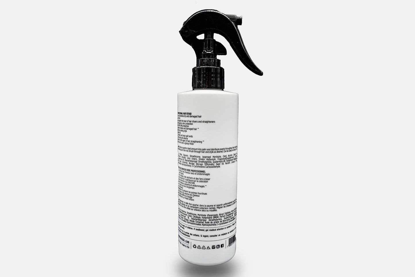 3PC Bundle: Kode Professional Absolut Repair Shampoo, Conditioner and 8oz Hair Rehab Kit (16oz Rehab Kit)