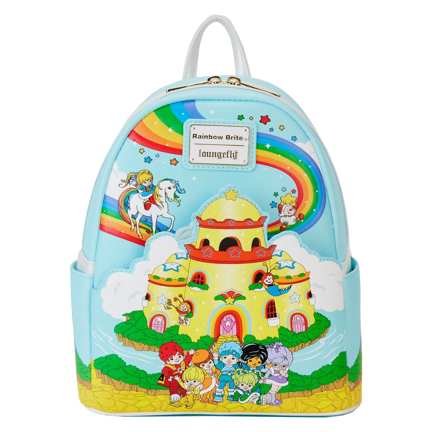 Rainbow Brite Castle Group Mini Backpack