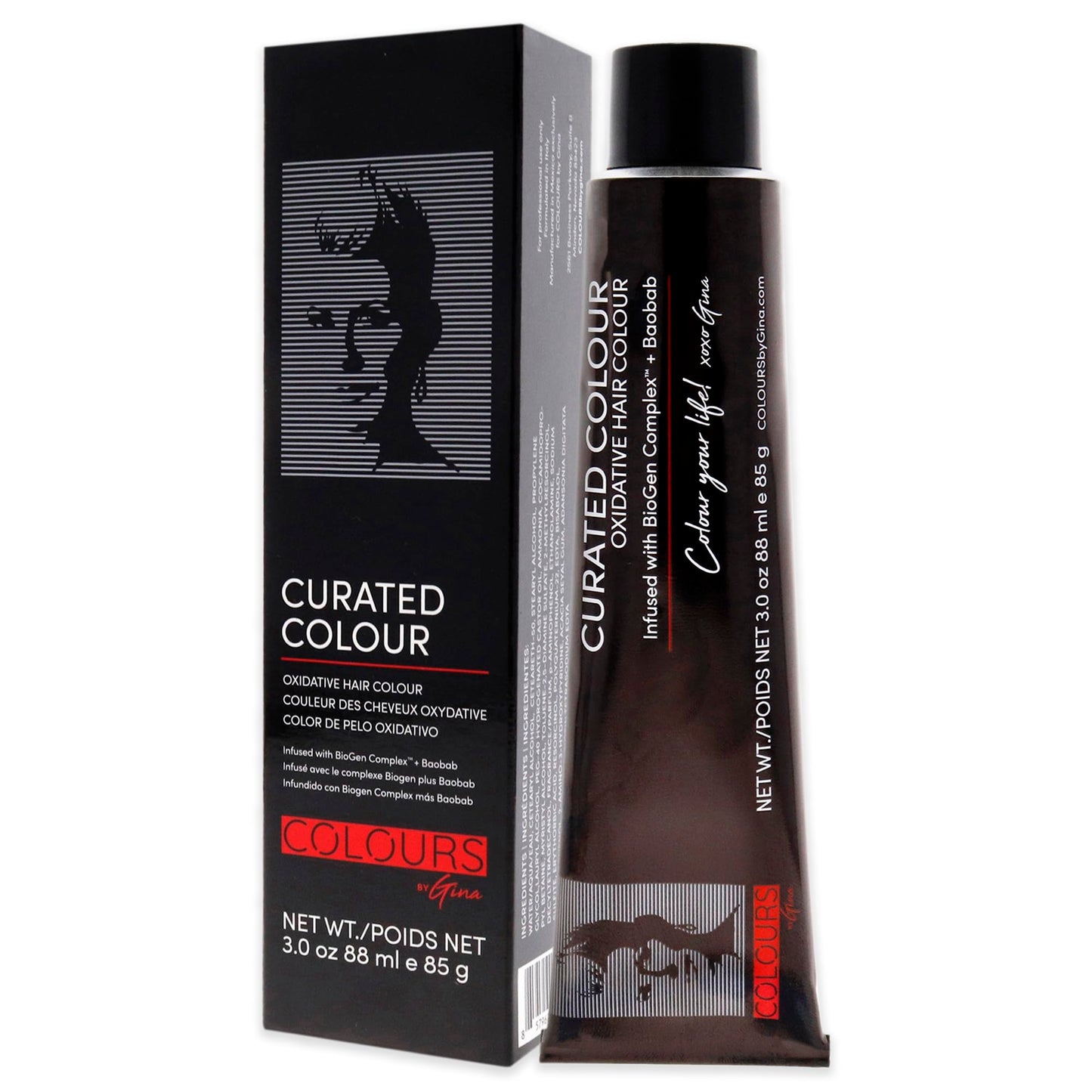 Colours By Gina Curated Colour - 7.3-7G Golden Blonde by Colours By Gina for Unisex - 3 oz Hair Color