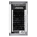 EMILYSTORES Lash Extensions 0.15mm Thickness J Curl 8mm Length Individual Volume Natural Eyelashes For Eyelash Extensions(0.15,J,8mm)