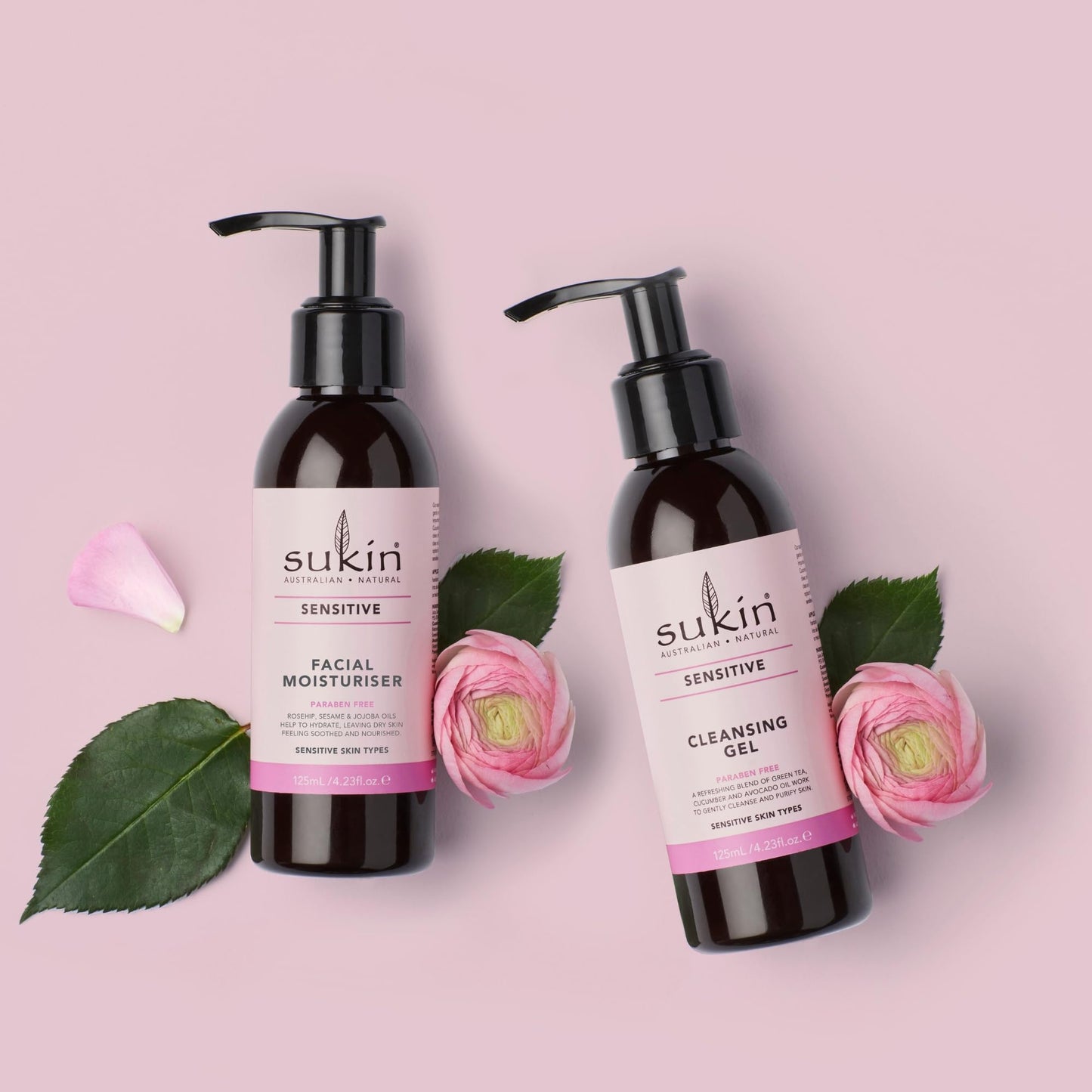 Sukin Sensitive Skin Facial Moisturizer 4.23 Ounces