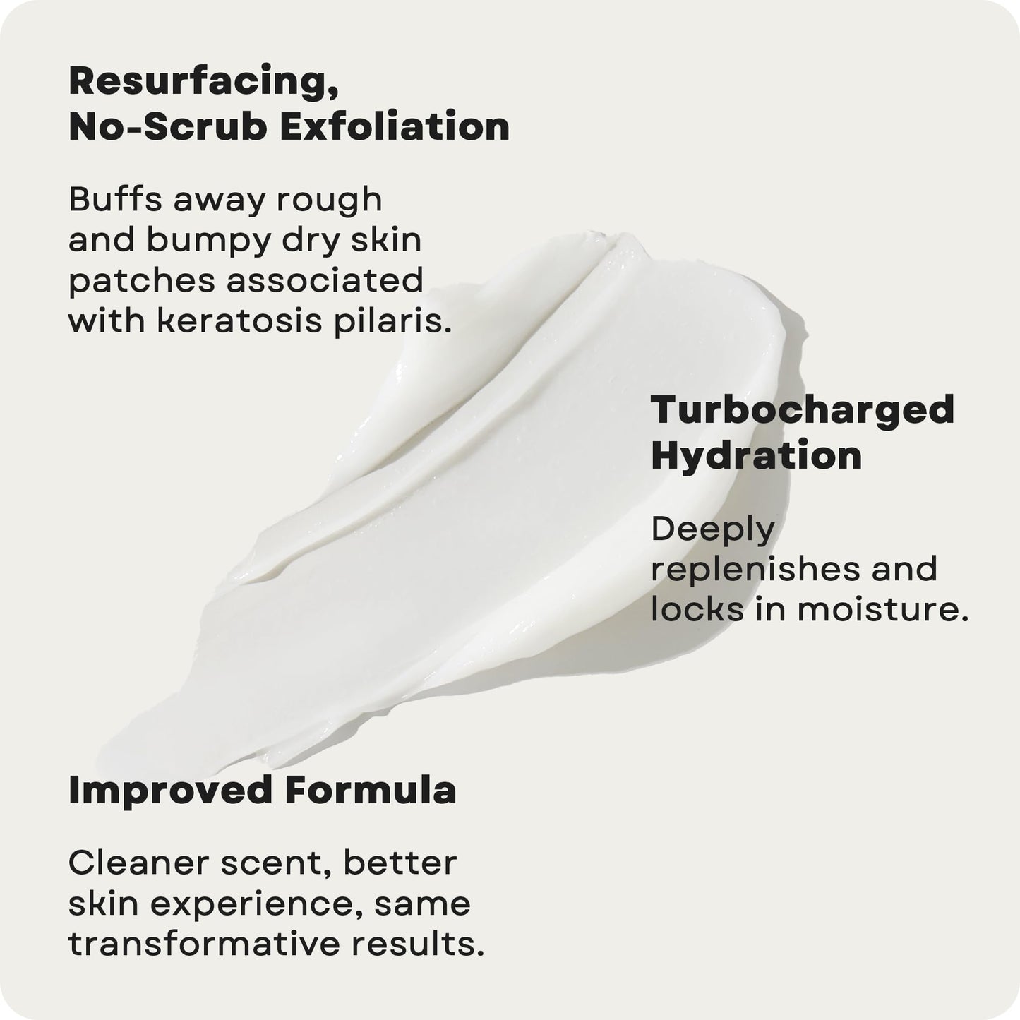 AmLactin KP Bumps Be Gone - Therapeutic Body Cream for Keratosis Pilaris - No-Scrub Exfoliator and Body Moisturizer for Dry Skin with 15% Lactic Acid