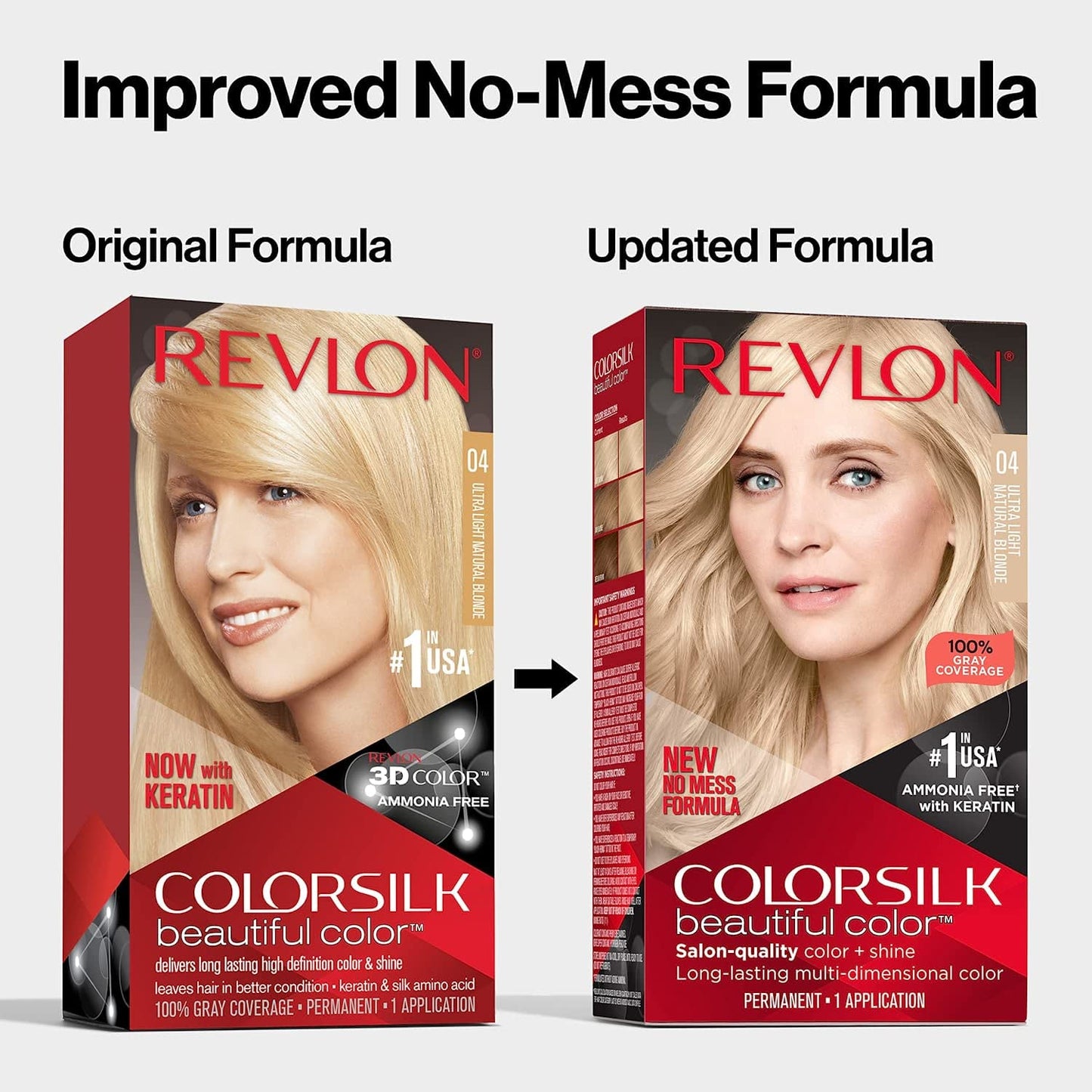 Colorsilk By Revlon, Ammonia-Free Permanent, Haircolor: Ultra Natural Blonde #11N - 1 Ea ( Pack of 3 )