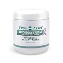 PhysAssist Oncology Body Cream with Shea Butter, 6 oz. Soothing and Moisturizing to Stressed Skin. Unscented with Vitamin E. Non-Irritant. Recommended