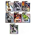Hot Wheels Marvel Character Cars 7-Pack Vehicles - Groot, Black Panther, Thor, Rocket, Doctor Strange, Hulk, and She Hulk