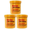 Red Fox Tub O'Butter Cocoa Butter, Moisturizing Creme, 10.5 oz (Pack of 3)