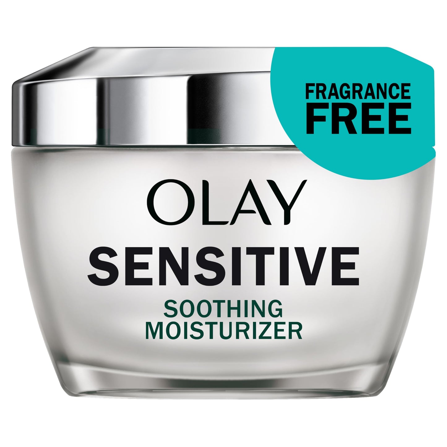 Olay Sensitive Face Moisturizer Cream with Colloidal Oatmeal Skin Protectant - Fragrance Free - 1.7oz