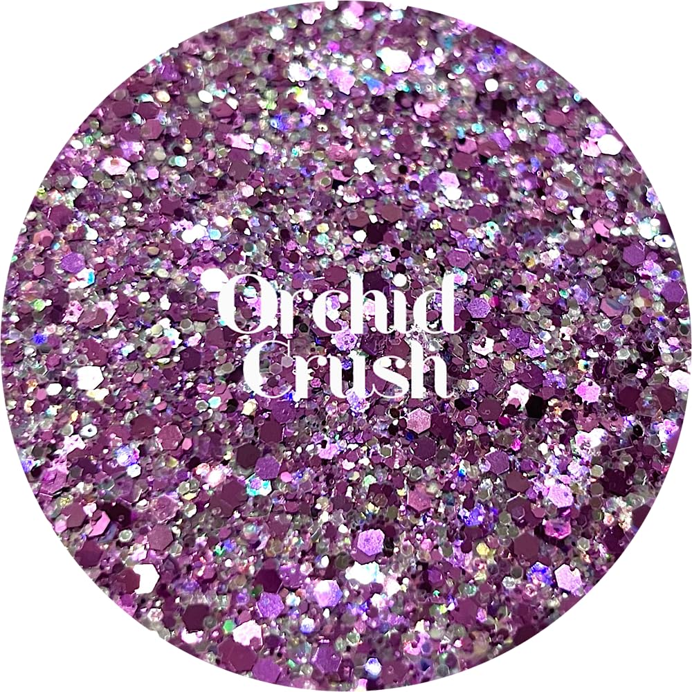 Purple Polyester Glitter | Craft Glitter | Glitter for Arts & Crafts | Tumblers | Cosmetics | Nails | Epoxy Resin Art | Slime | DIY | Body Glitter | 1
