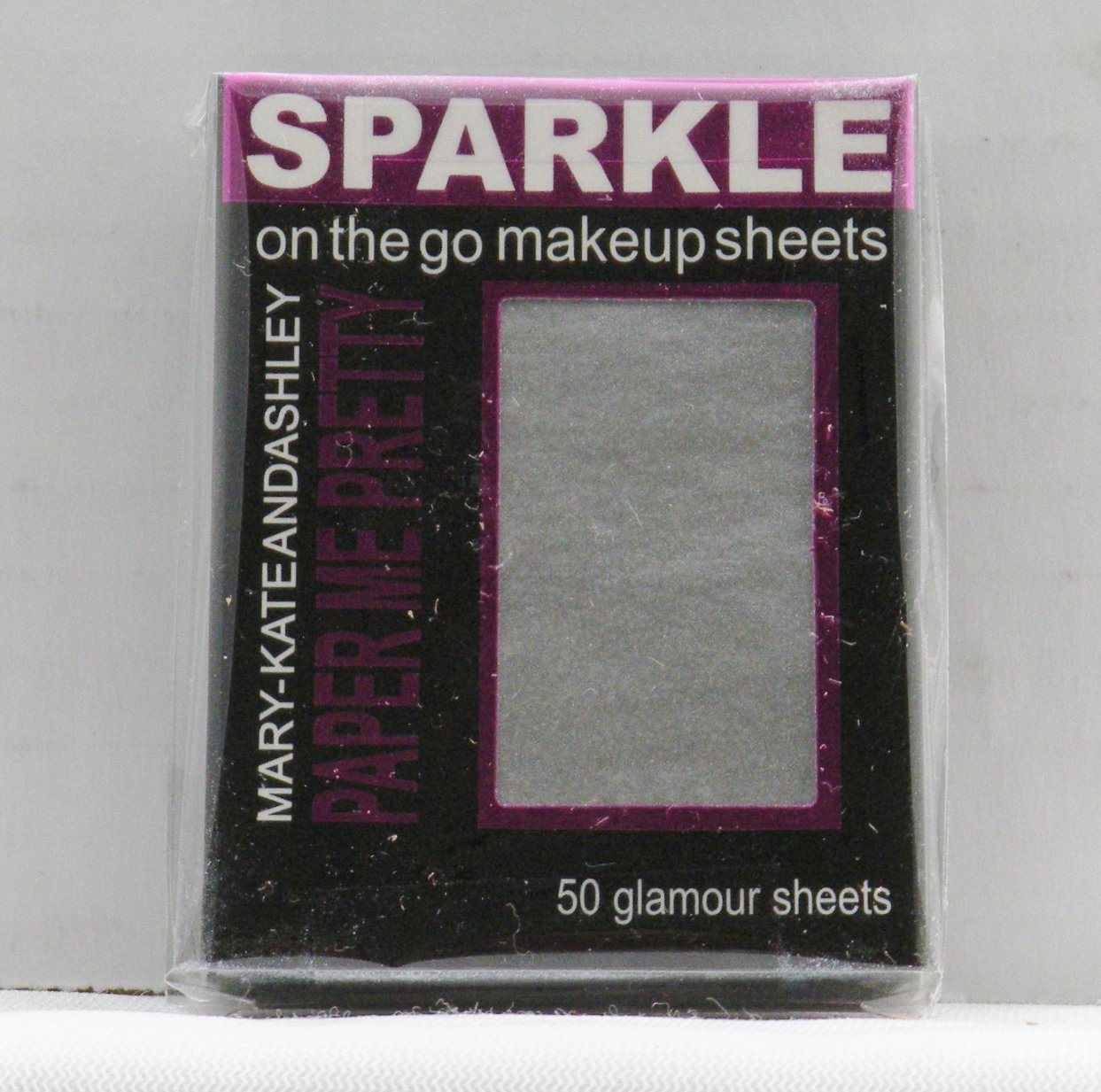 Mary-Kate and Ashley Paper Me Pretty Sparkle Makeup Sheets - Silver Sparkle #811