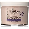 EZ Flow High Definition Cover Pink Powder False Nails, 4 Ounce