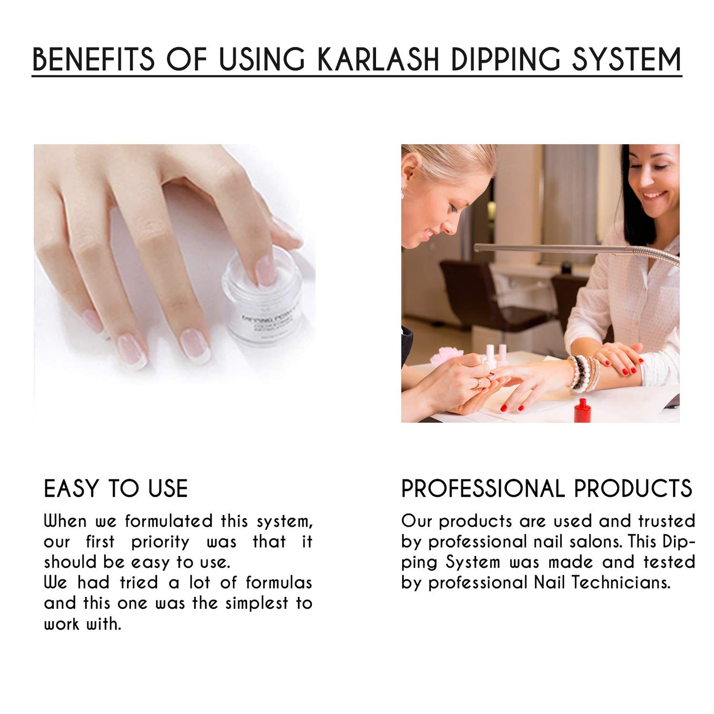 Karlash Gel Base DIP Powder System 0.5 oz (Step 2 Base)