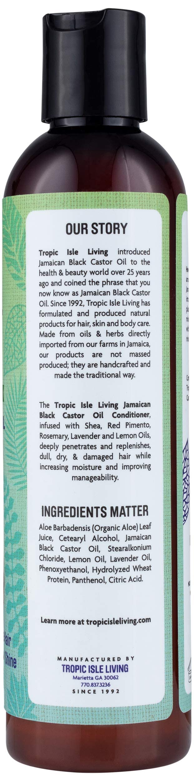 Tropic Isle Living Jamaican Black Castor Oil Conditioner 8 oz