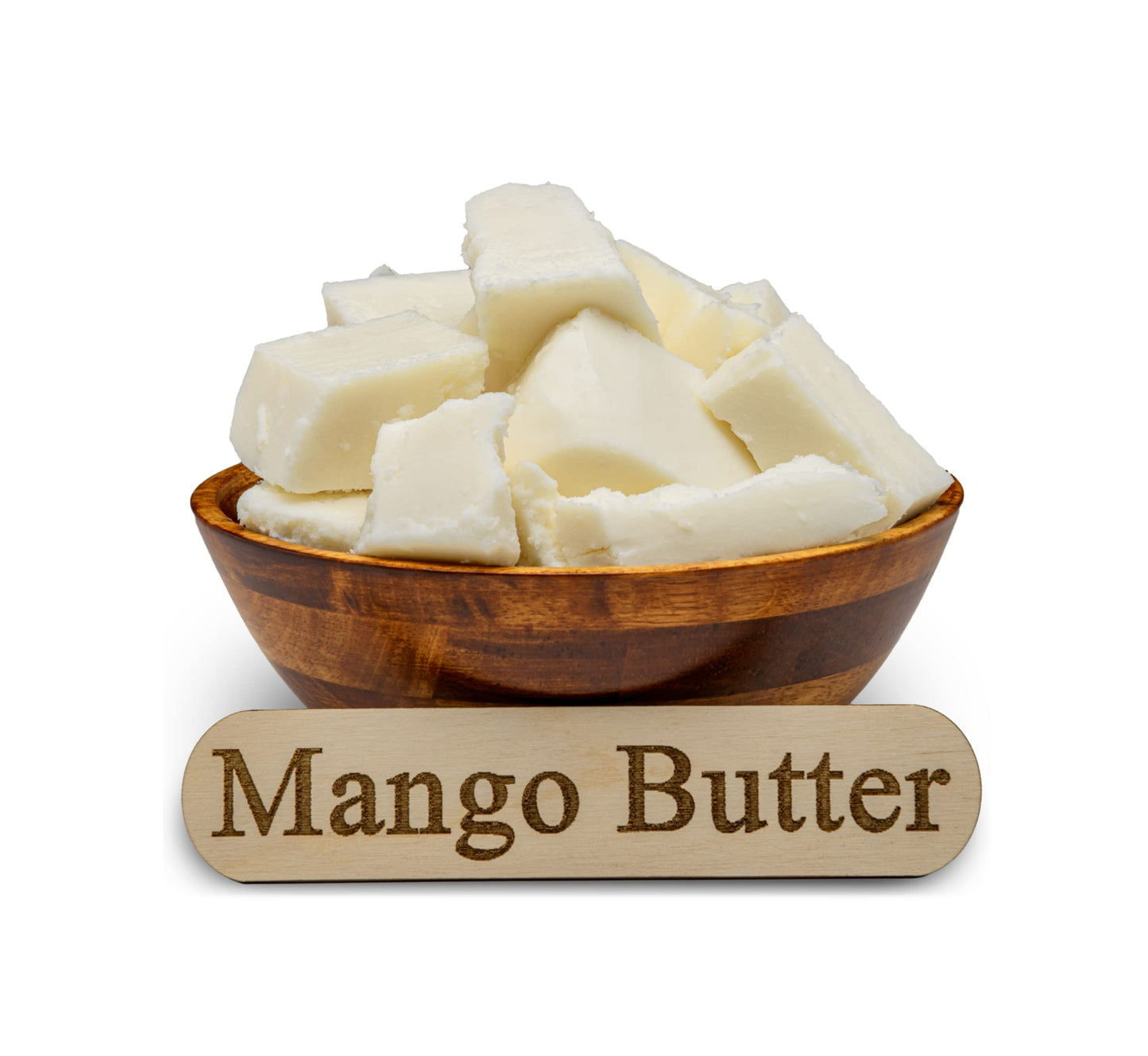 Plant Guru Raw Mango Butter 8 oz. Bar - 100% Pure Natural Unrefined - Great for Skin and Hair Growth. DIY Soap Making, Body Butter, Lotions Beauty & Personal Care Plant Guru