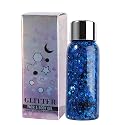 JUDEWY Body Glitter Gel, Face Glitter Body Glitter Glitter Liquid Eyeshadow, Face Hair Nail Glitter, Holographic Makeup Festival Glitter Makeup (06)
