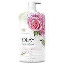 Olay Body Wash for Women, Fresh Radiance, 24/7 Skin-Loving Freshness, Visibly Radiant, Plant Based Cleansers, Vitamin B3 & Antioxidant Blend, All Skin