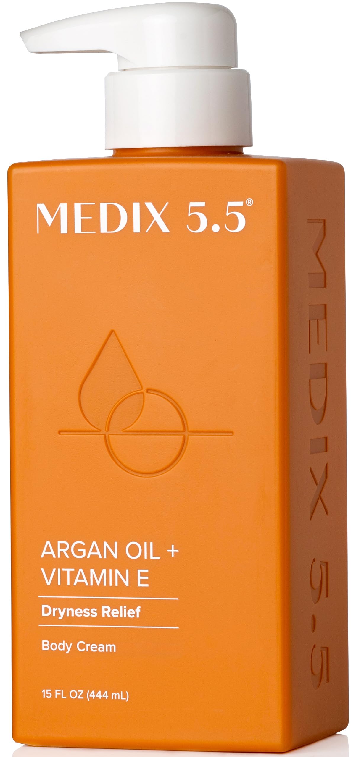 Medix 5.5 Argan Oil Cream + Vitamin E Anti Aging Skin Care Moisturizer Body Cream | Firming Body Lotion Reduces Look Of Wrinkles, Cellulite, Crepey