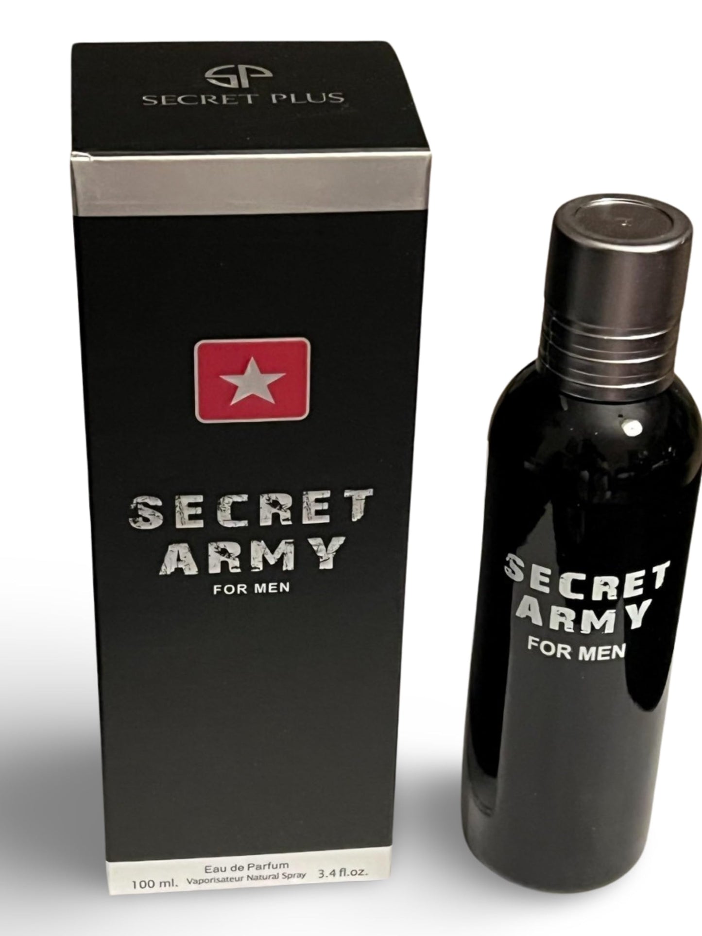 Secret Plus SECRET ARMY FOR MEN Eau de Parfum - 3.4 Fl Oz