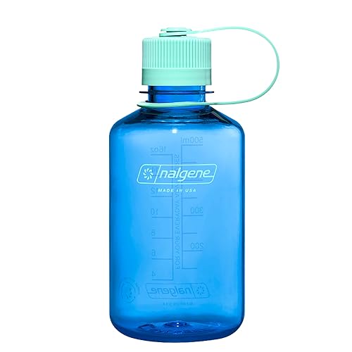 Nalgene Sustain Tritan BPA-Free Water Bottle Made with Material Derived from 50% Plastic Waste (Using ISCC Certified Mass Balance), 16 OZ, Narrow