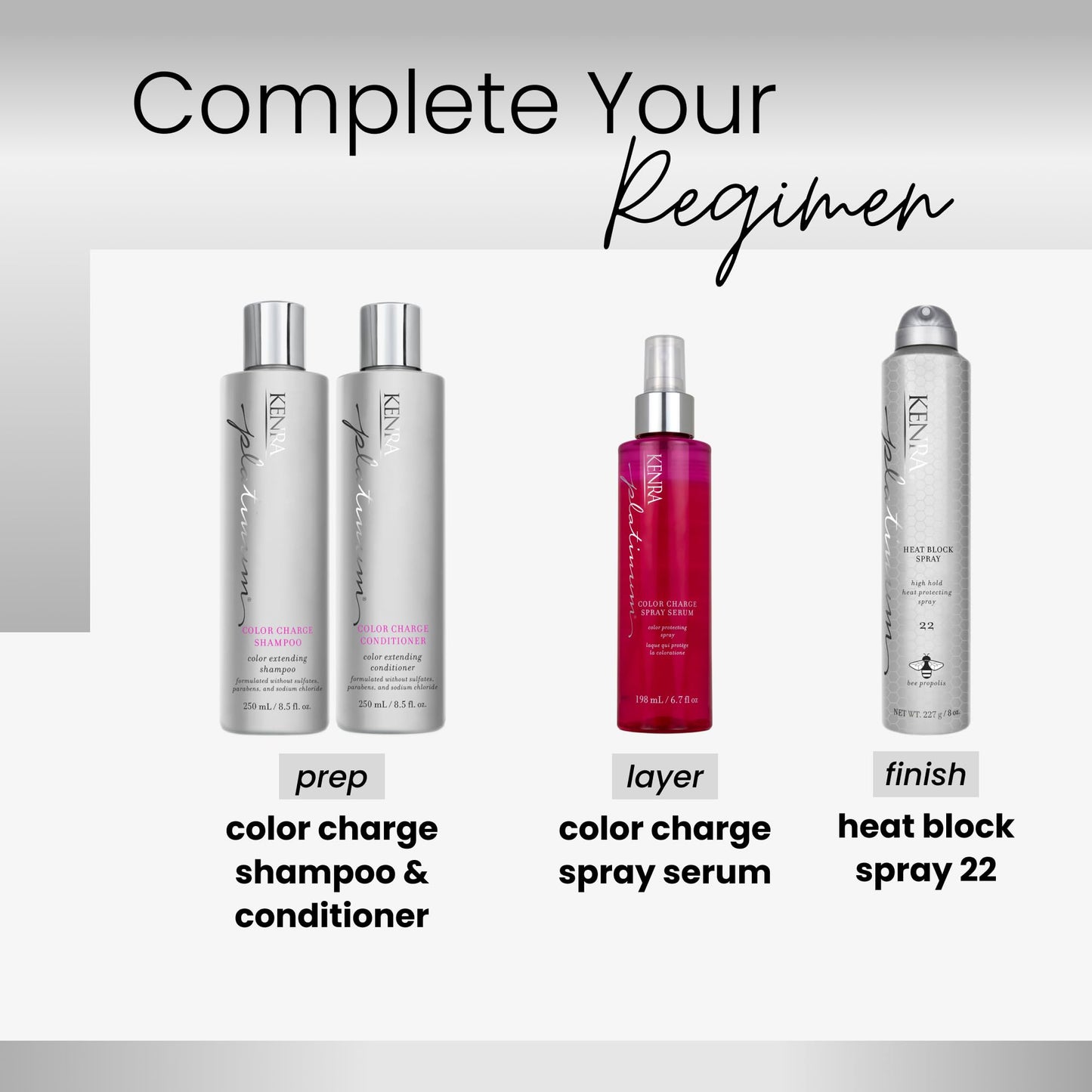 Kenra Professional Platinum Color Charge Conditioner | Color Extending | Recharges Hair Color Up To 50 Washes | Lightweight Moisturizer | Maximum