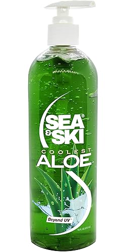 SEA & SKI After Sun Coolest Aloe Gel - Naturally Deep Moisturizing