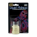 Mehron Makeup Liquid Makeup | Face Paint and Body Paint Perfect for Halloween, Cosplay I Air Brush Compatible (1 oz) (GLOW-IN-THE-DARK)