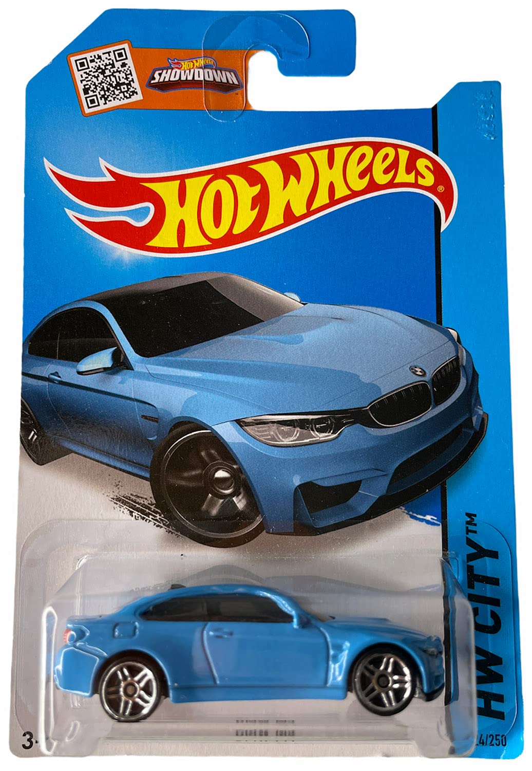 Hot Wheels 2015 HW City BMW M4 24/250, Blue