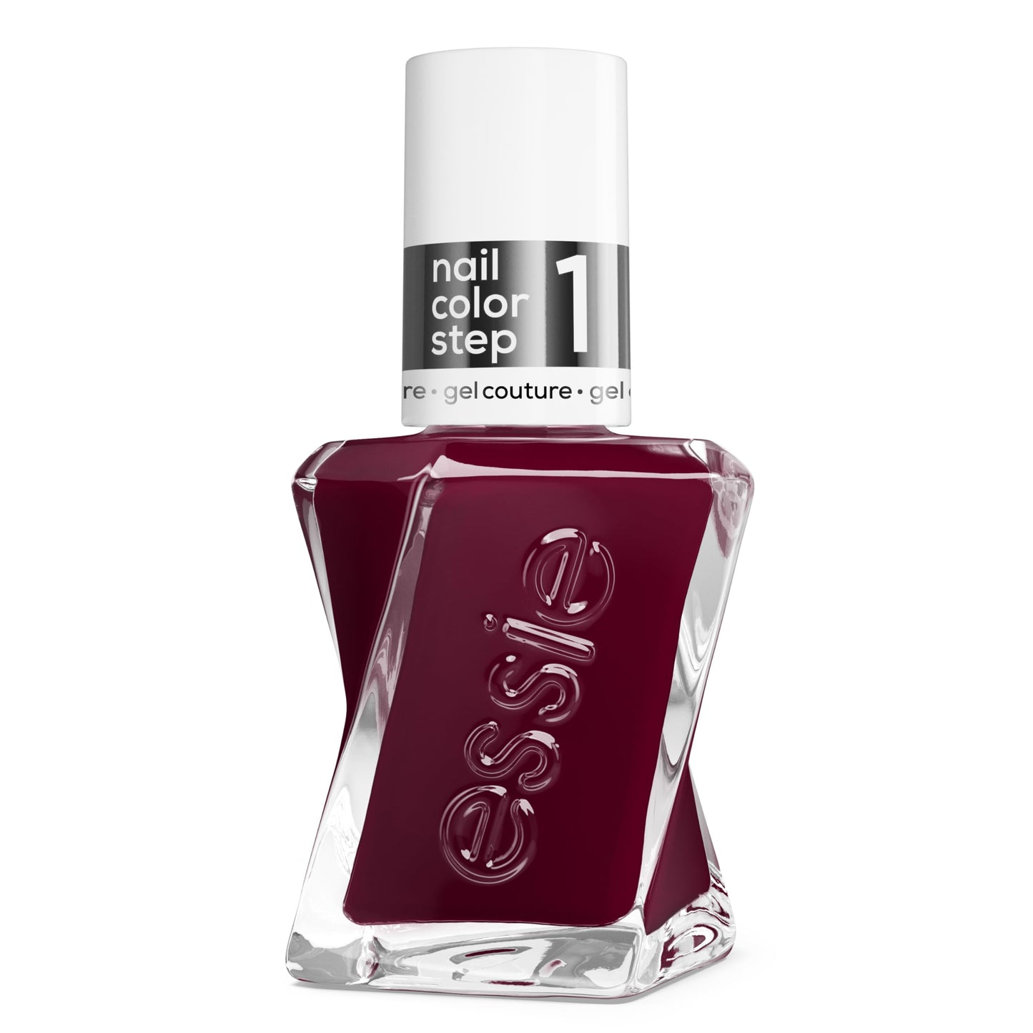 essie Gel Couture 2-Step Longwear Nail Polish, Model Clicks, Red Nail Polish, 0.46 fl. oz. Beauty & Personal Care essie