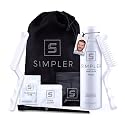 Simpler Hair Color Ginger Mustache and Beard Upgraded Brush Kit with 3 Brushes Included for Precision Application - Gentle, Natural Looking Ammonia