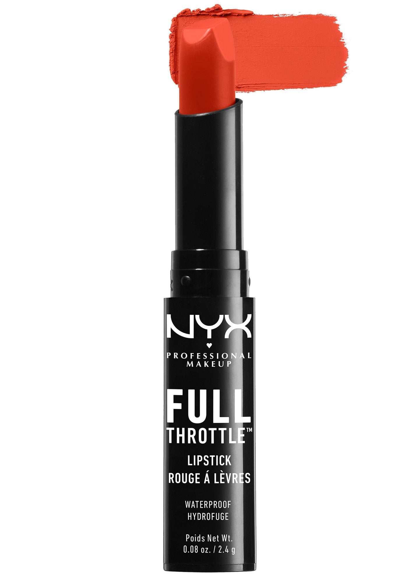 NYX Nyx professional makeup full throttle lipstick jolt - 0.08oz