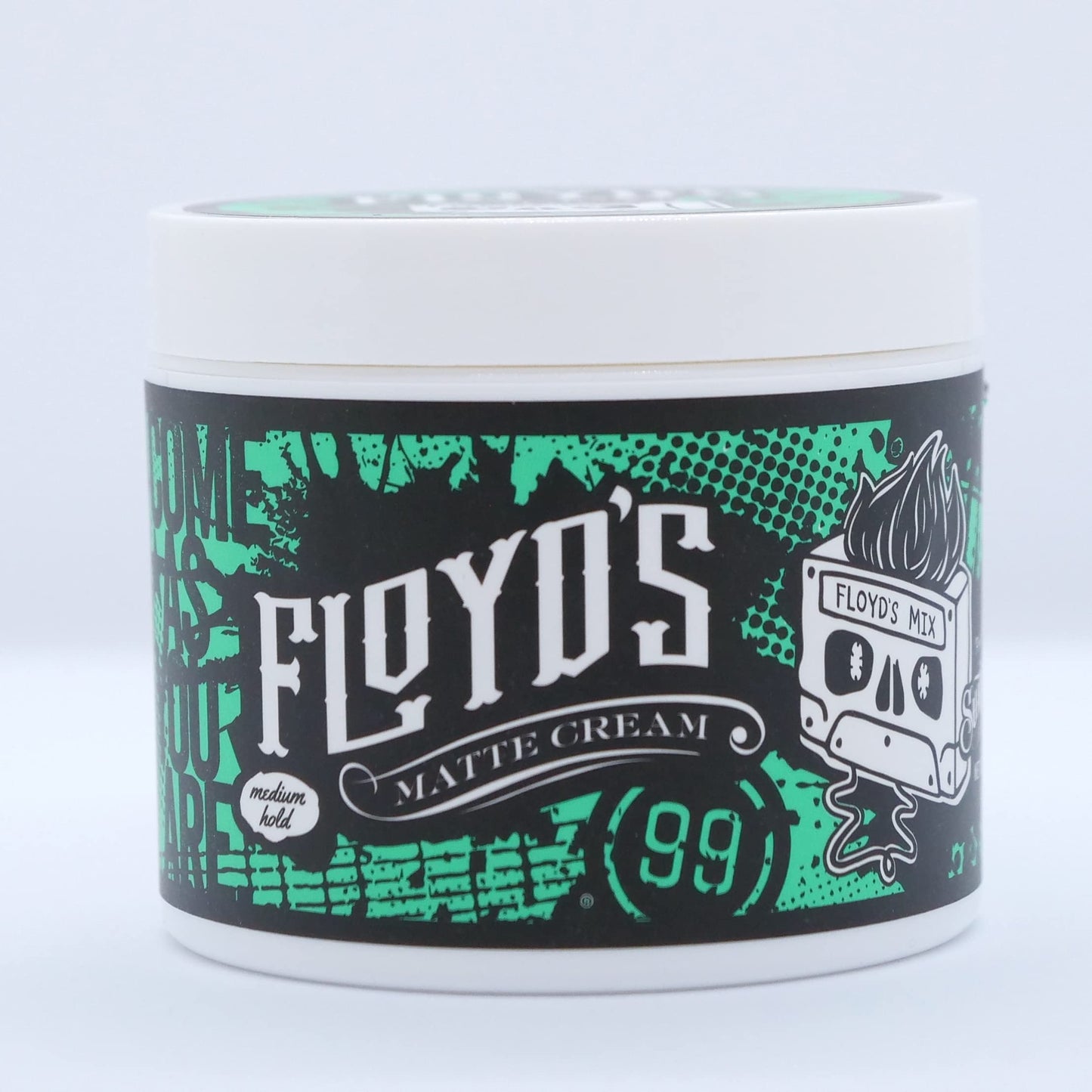 Floyd's Matte Styling Cream Powered by Suavecito - Medium Hold - Matte Finish - 4 oz