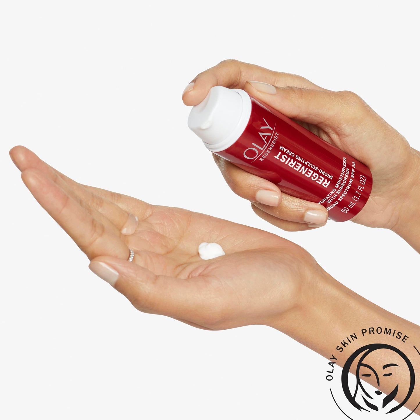 Face Moisturizer by Olay Regenerist Micro-Sculpting Cream Face Moisturizer with SPF 30 Broad Spectrum 1.7 oz