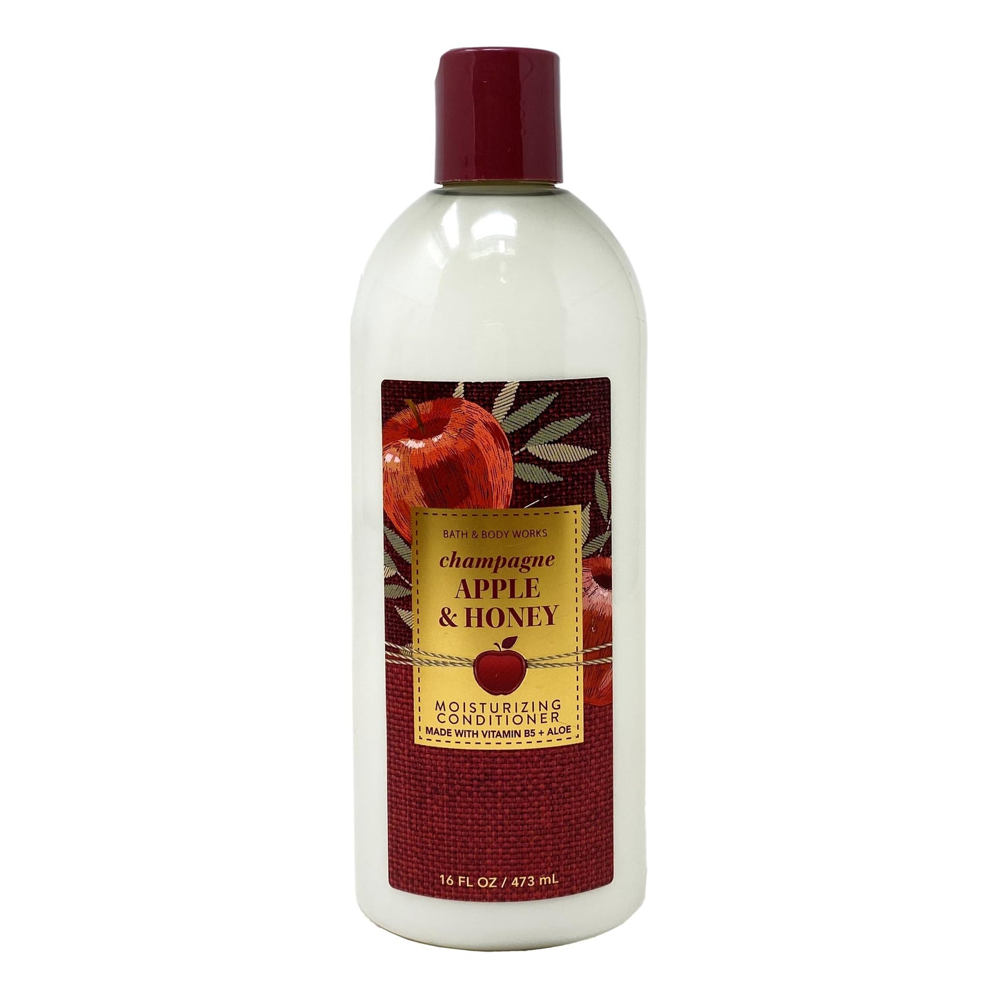 Bath & Body Works Champagne Apple & Honey Shampoo and Conditioner Bundle with a Natural Oats Sample Soap - Full Size