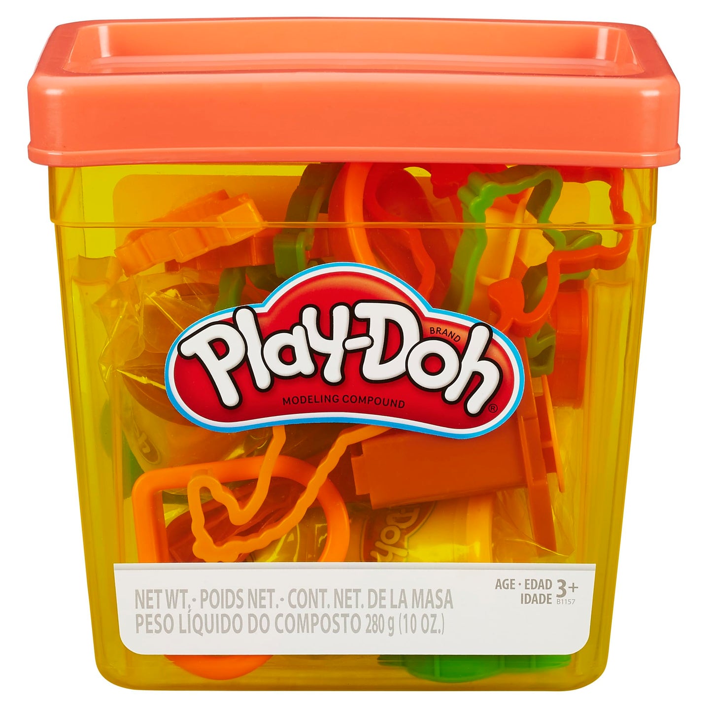 Play-Doh Fun Tub Set with 19 Accessories & Storage Container, Arts & Crafts Preschool Toy, Ages 3+ (Amazon Exclusive)