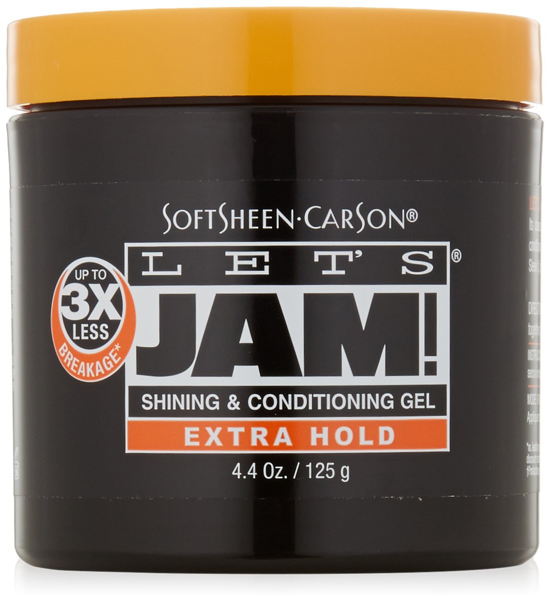 SoftSheen-Carson Dark and Lovely Let's Jam, Shining and Conditioning Gel, Extra Hold, For all Hair Types, Styling Gel Also Great for Braiding