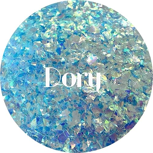 Blue Polyester Glitter | Craft Glitter | Glitter for Arts & Crafts | Tumblers | Cosmetics | Nails | Epoxy Resin Art | Slime | DIY | Body Glitter | 1