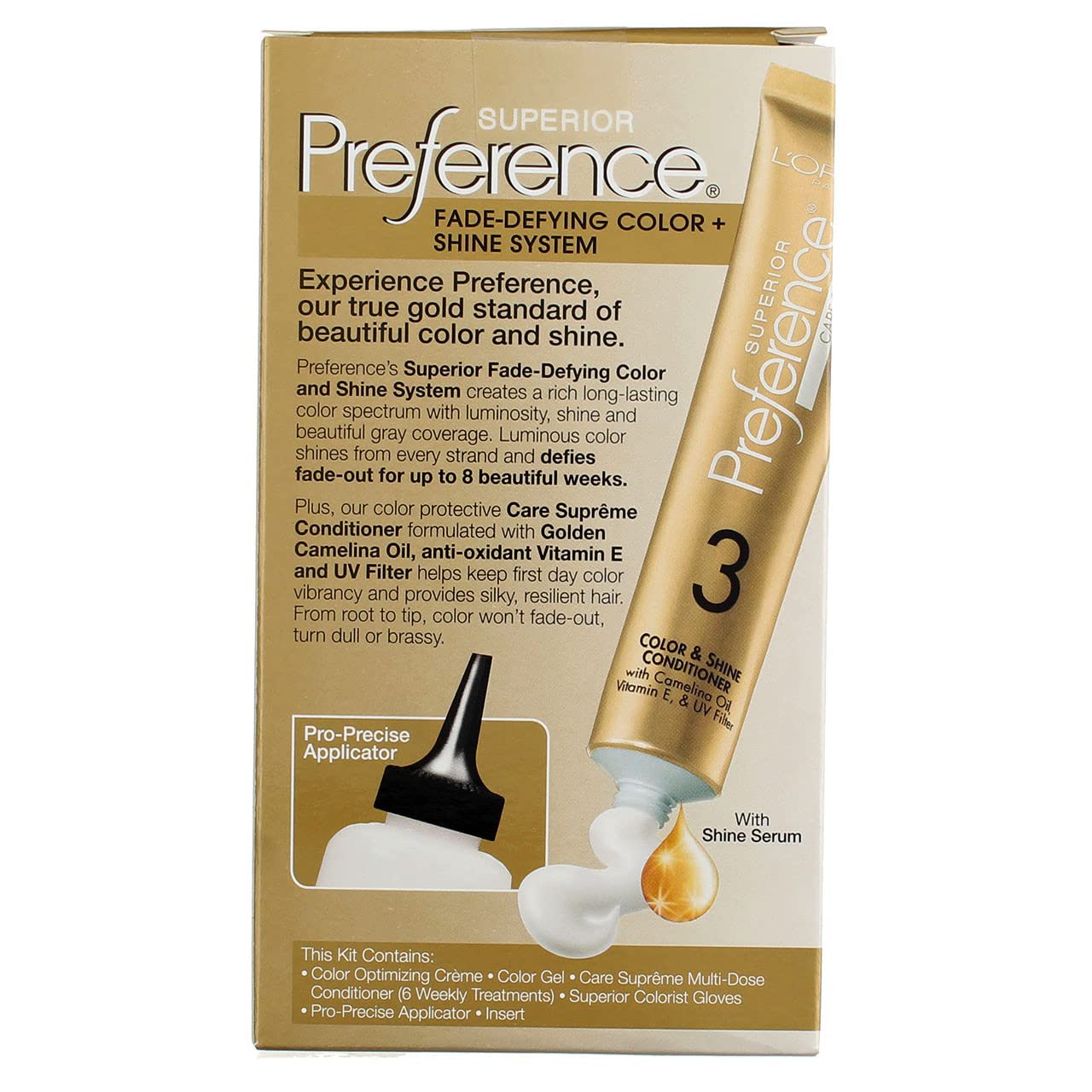 L’Oreal ParisSuperior Preference Light Ash Blonde 9A Cooler,1 Each (Pack of 3)