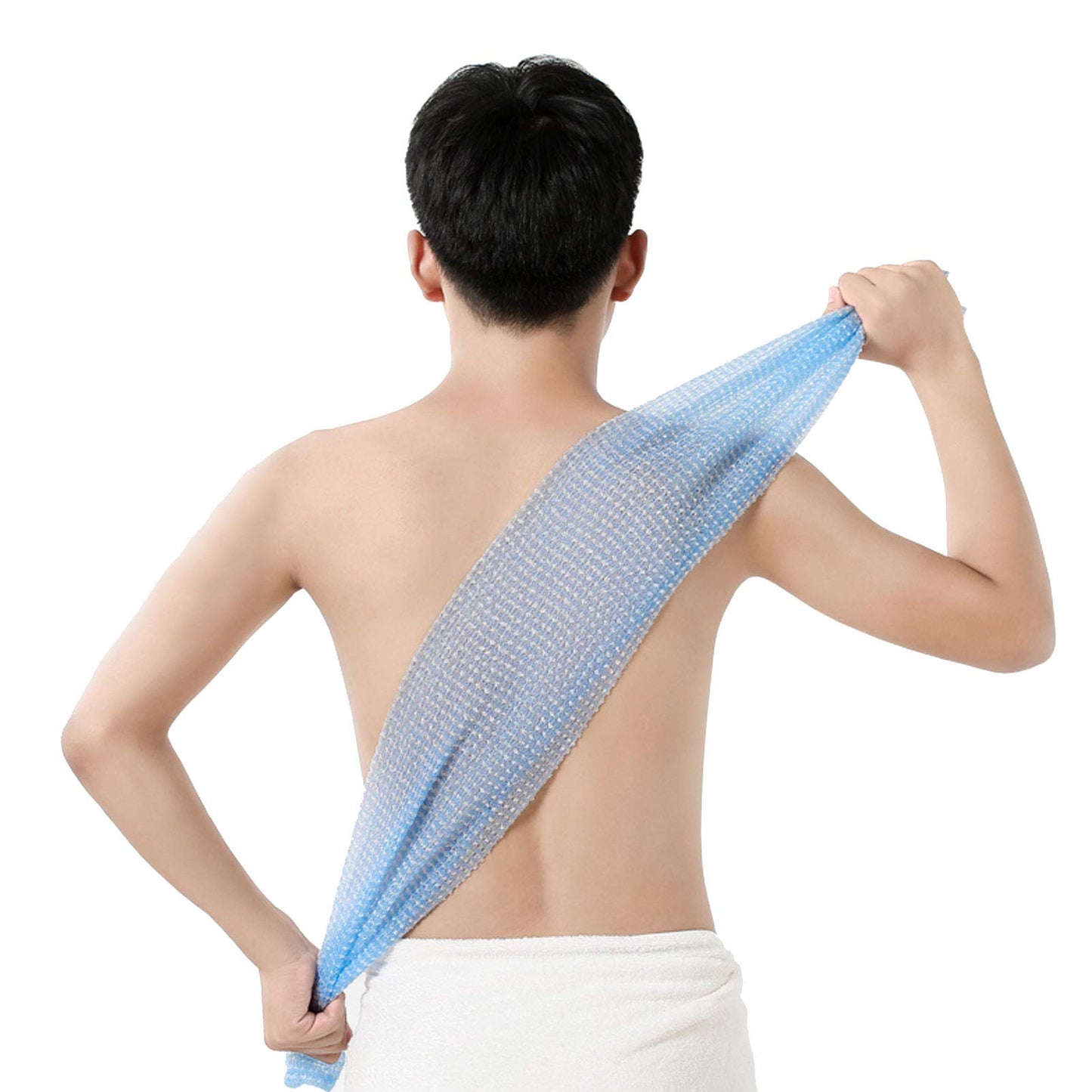 Nutteri, Exfoliating Back Scrubber for Shower, Body Back Scrubber Towel For Shower, Bath Wash Cloth Back Washer Deep Clean & Invigorate Your Skin Beauty and Personal Care Nutteri