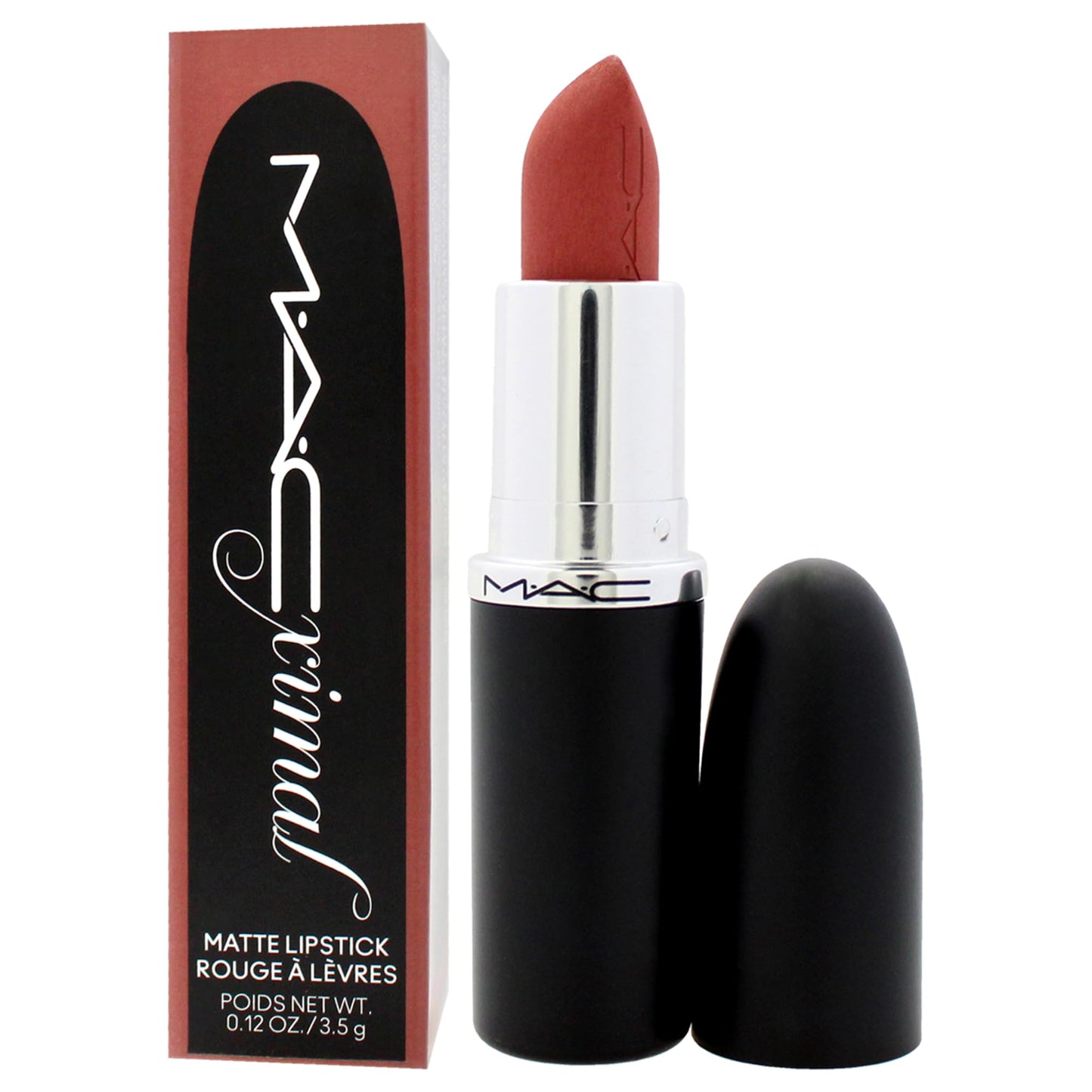 Macximal Matte Lipstick - 669 Warm Teddy by MAC for Women - 0.12 oz Lipstick