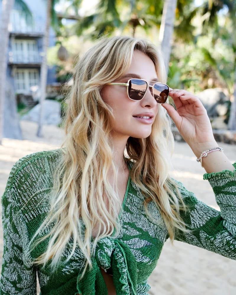 I-SEA Women's Brooks Polarized Sunglasses - Aviator Sunglasses for Women & Men, Trendy Sunglasses with Scratch-Resistant Lenses & Hand-Polished Frame