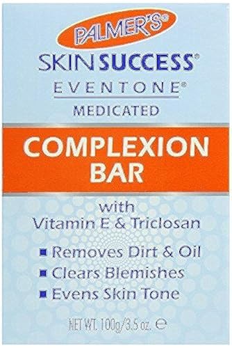 Palmer's Advanced Formula Skin Success Anti-Acne Medicated Complexion Bar with SULFUR, 3.5 OZ - 3 Pack