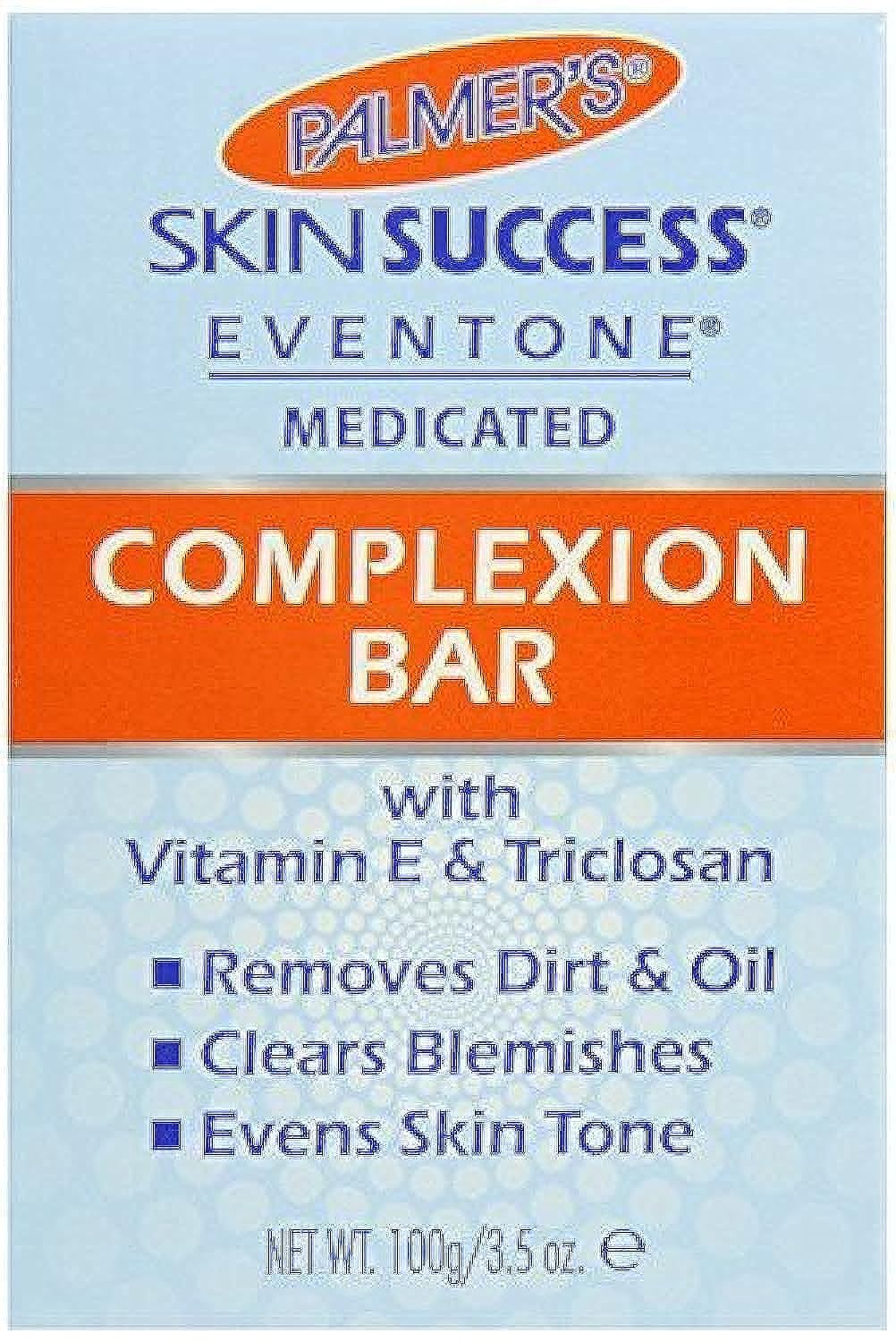Palmer's Advanced Formula Skin Success Anti-Acne Medicated Complexion Bar with SULFUR, 3.5 OZ - 3 Pack