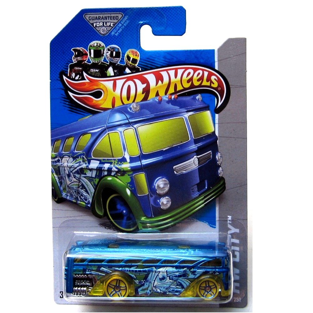 Hot Wheels Hw City 31/250 Surfin' School Bus
