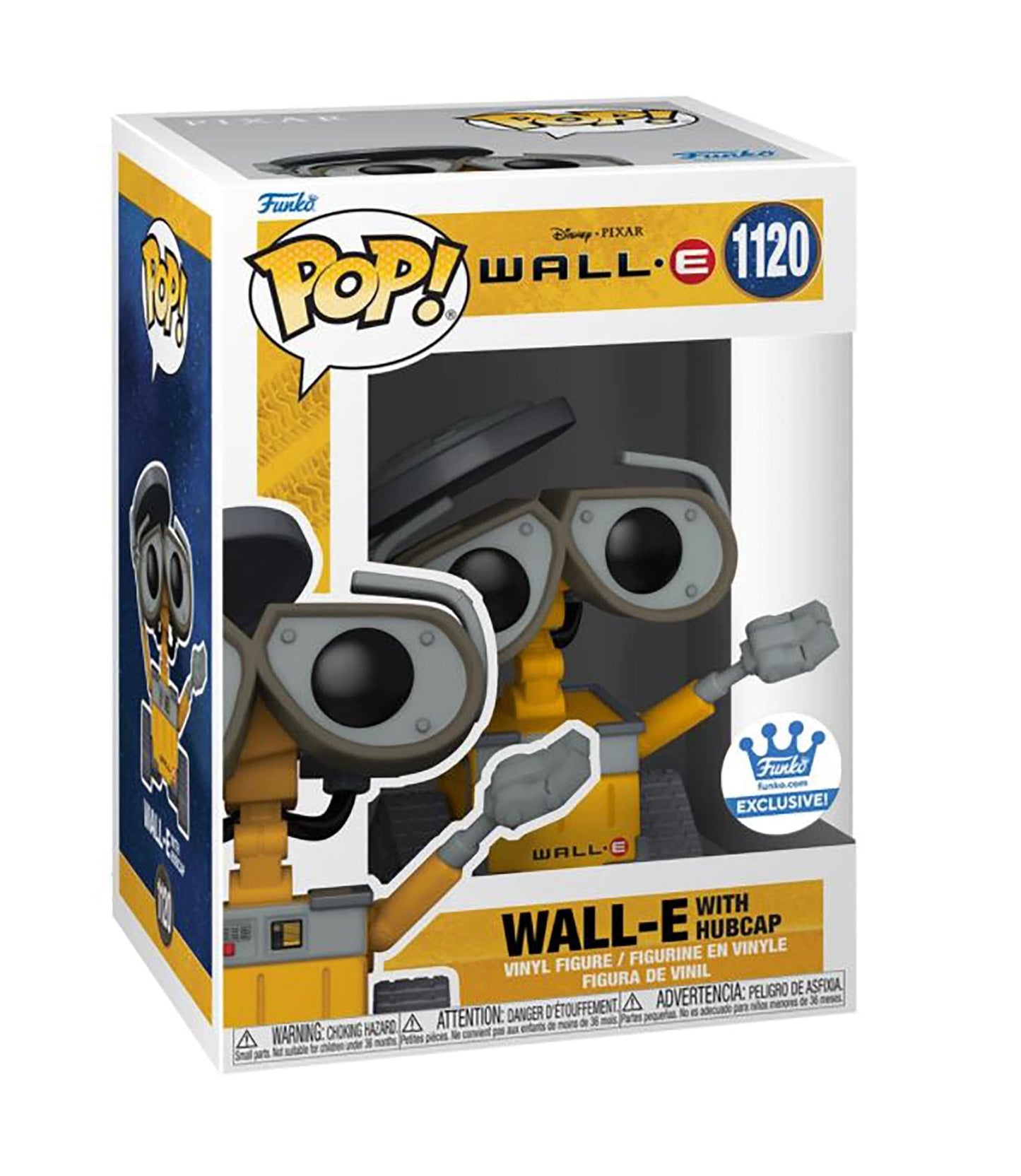 Funko Pop! Pixar - Wall - E with Hubcap Funko Exclusive